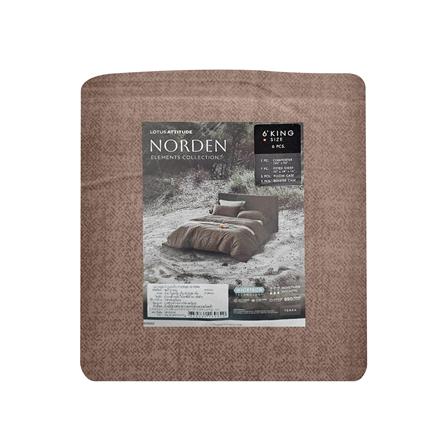 ชุดผ้าปูที่นอน 6 ฟุต 6 ชิ้น LOTUS ATTITUDE ELEMENTS TERRA_6