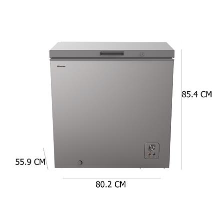 ตู้แช่ 2 ระบบ HISENSE LF229N4TW1 7.3 คิว สีเทา_2