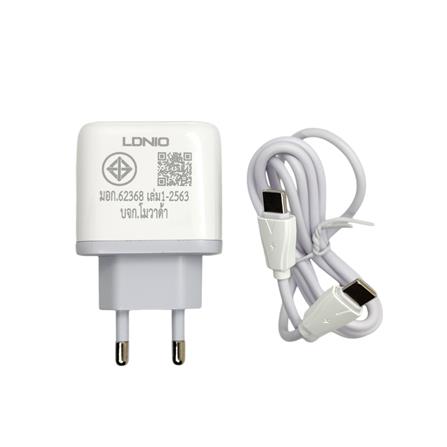 ชุดสายชาร์จ LDNIO A2526C 45 วัตต์_1
