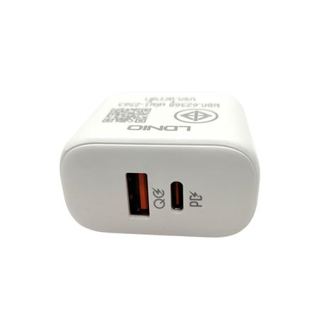 ชุดสายชาร์จ LDNIO A2526C 45 วัตต์_3