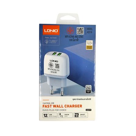 ชุดสายชาร์จ LDNIO A2219 12 วัตต์_3
