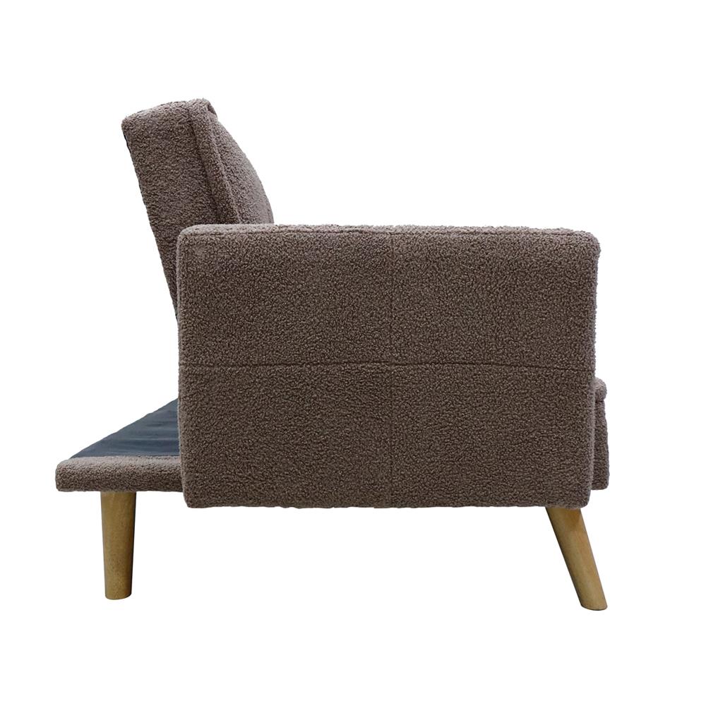 โซฟาเบด 2 ที่นั่ง SURE LATICA HB-1643 ผ้า สีน้ำตาลเข้ม