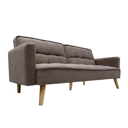 โซฟาเบด 2 ที่นั่ง SURE LATICA HB-1643 ผ้า สีน้ำตาลเข้ม_2