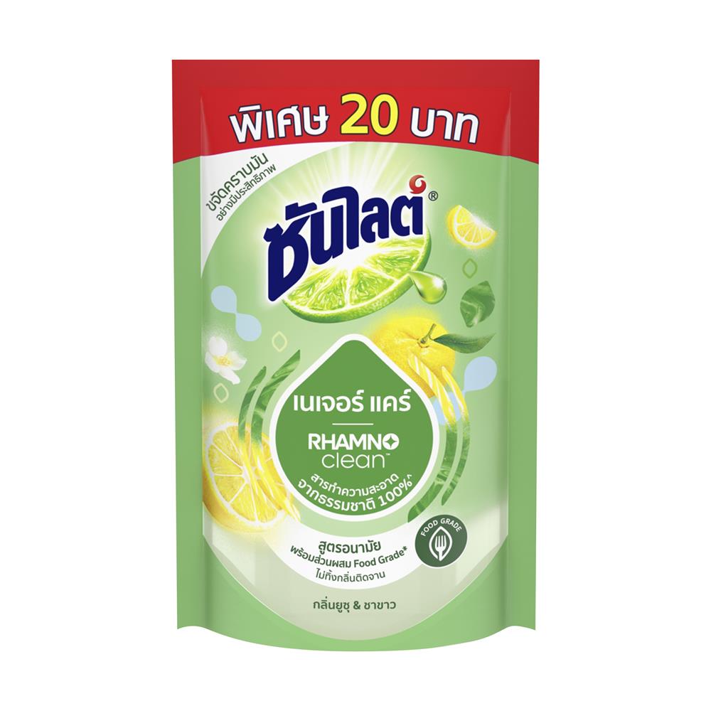 น้ำยาล้างจาน SUNLIGHT 280 มล. ยูซุและชาขาว