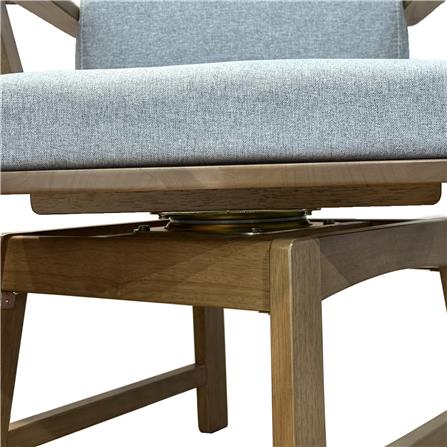 ชุดโต๊ะอาหาร 6 ที่นั่ง FURDINI HOKKAIDO สีน้ำตาลเข้ม_5