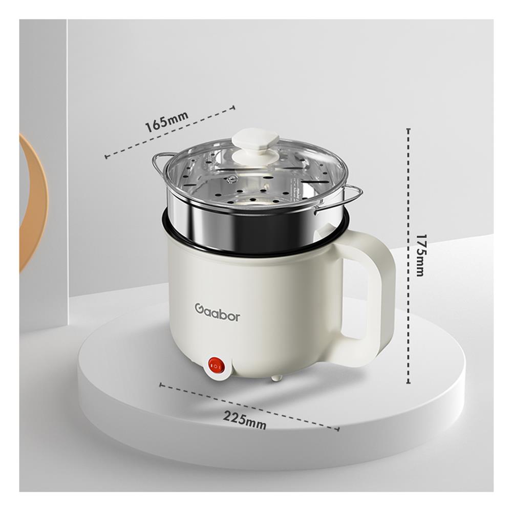 หม้ออเนกประสงค์ GAABOR GR-N18A 1.8 ลิตร สีขาว