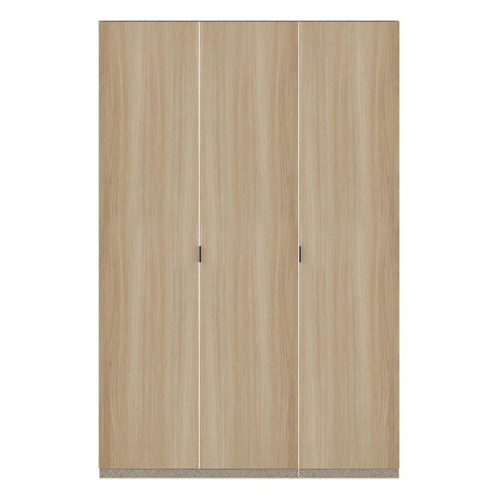 ตู้เสื้อผ้า 3 บานเปิด SB BUILT IN WARDROBE PLUS 59061779 150 ซม. สีไม้อ่อน/RIO BROWN