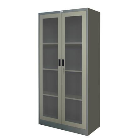 ตู้เหล็กสูงบานเปิดกระจก WORKSCAPE ZSG-756 91.7 ซม....