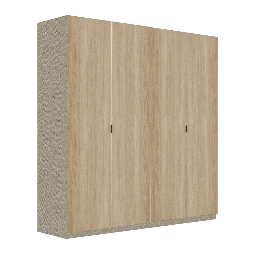 ตู้เสื้อผ้า 4 บานเปิด SB BUILT IN WARDROBE PLUS 59061783 200 ซม. สี RIO BROWN