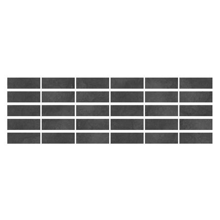 กระเบื้องตกแต่งพอร์ซเลน 10x30 ซม. COTTO เบย์สโตน กราไฟต์ ดำ A 0.96 ตร.ม._1