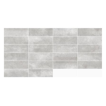 กระเบื้องผนังพอร์ซเลน 10x30 ซม. COTTO ซีเมนตา เทา A 0.96 ตร.ม._1