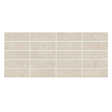 กระเบื้องผนังพอร์ซเลน 10x30 ซม. COTTO ฟอซซิไลซ์ ไอวอรี่ เดโค่ ขาว A 0.96 ตร.ม._1