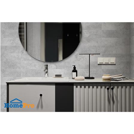 กระเบื้องตกแต่งพอร์ซเลน 10x30 ซม. COTTO เบย์สโตน สโนว์ ขาว A 0.96 ตร.ม._2