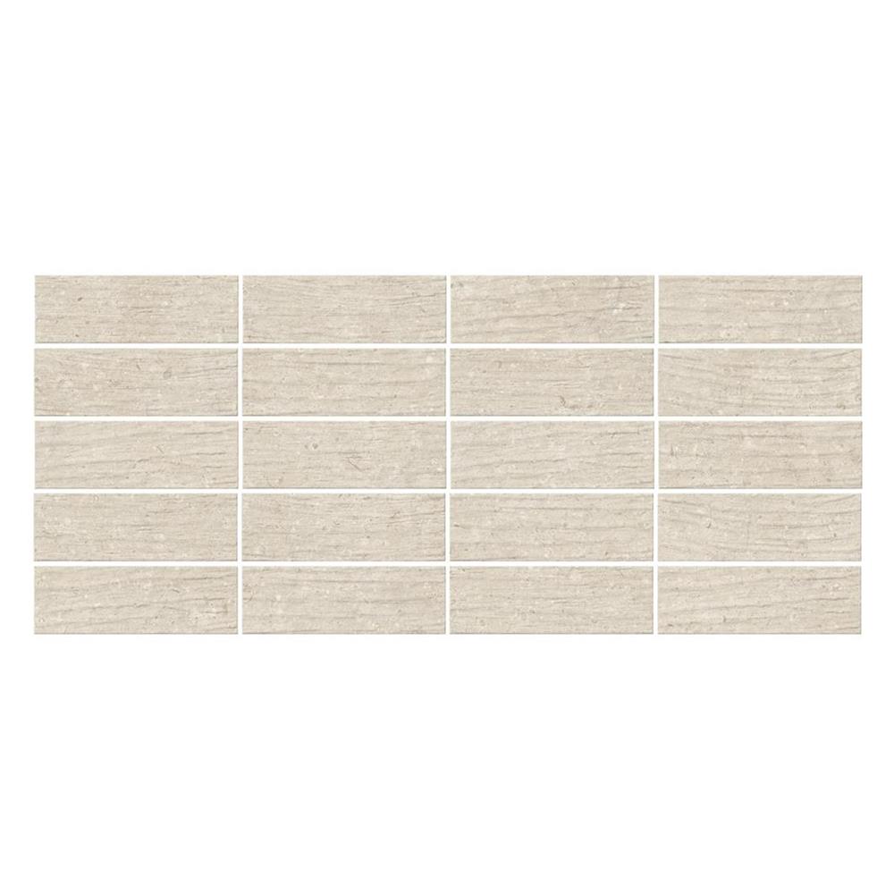 กระเบื้องผนังพอร์ซเลน 10x30 ซม. COTTO ฟอซซิไลซ์ ไอวอรี่ ขาว A 0.96 ตร.ม.