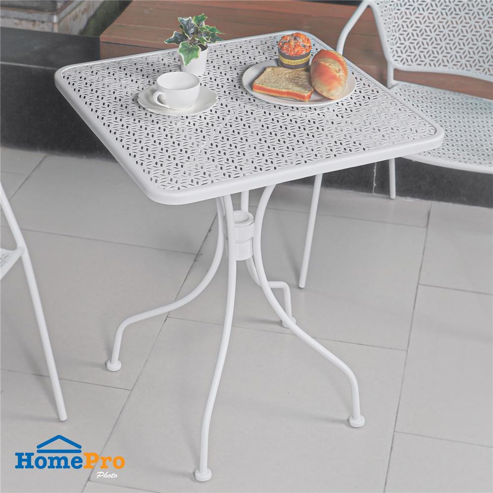 โต๊ะเหล็ก SPRING KARLA 60 ซม. สีขาว