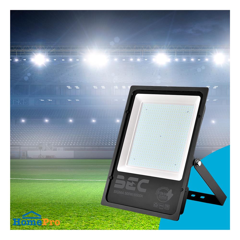 สปอตไลท์ภายนอก LED BEC SIGMA 500 วัตต์ DAYLIGHT
