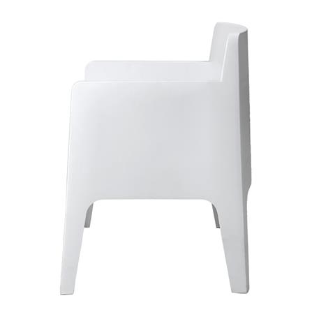 เก้าอี้พลาสติก SPRING TROS สีขาว_4