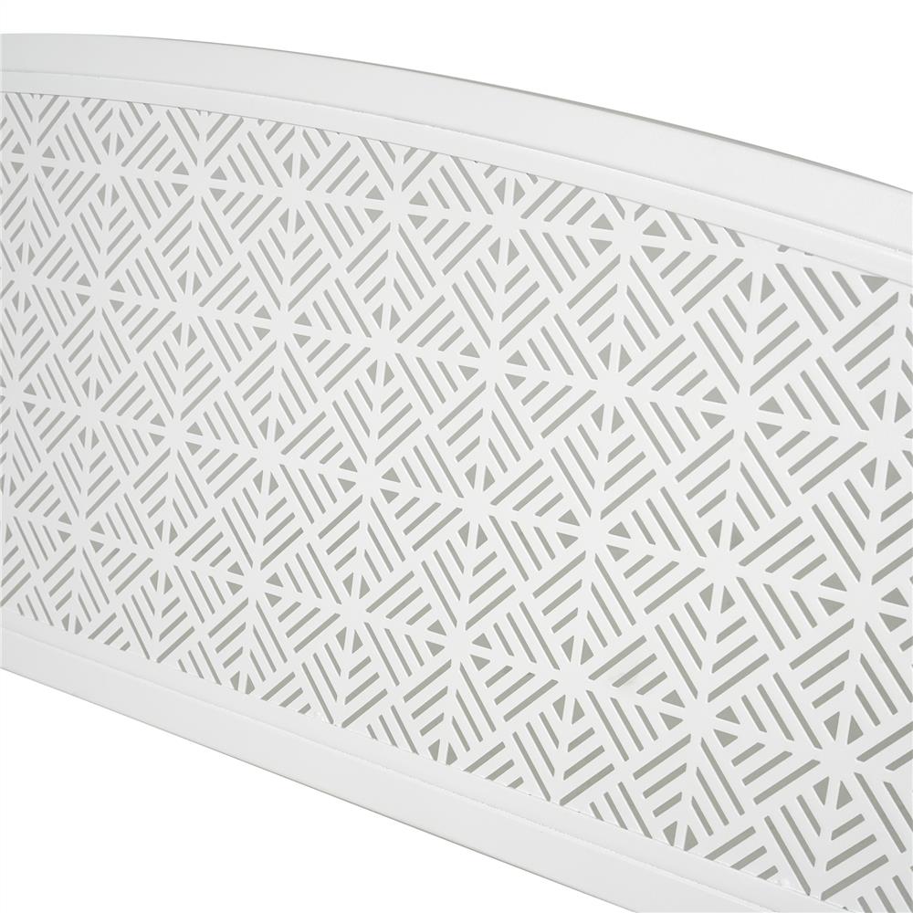 ม้านั่งเหล็ก SPRING TARLA สีขาว