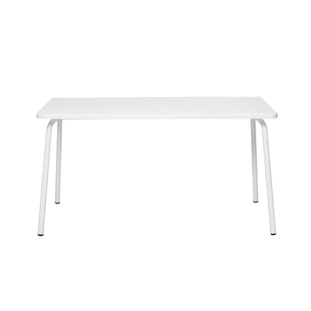 โต๊ะเหล็ก SPRING TARLA 140 ซม. สีขาว