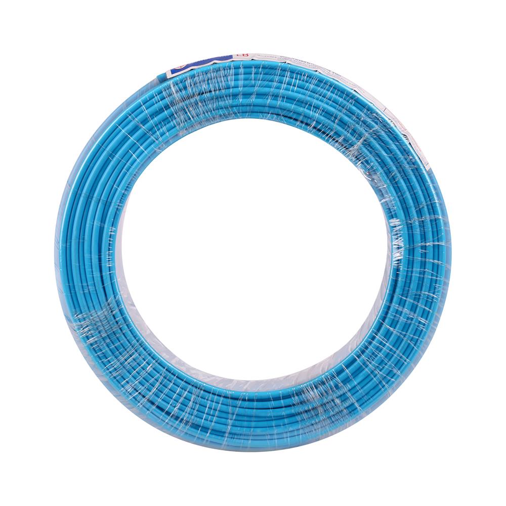 สายไฟ THW IEC01 BCC 1X6 ตร.มม. 100 ม. สีฟ้า