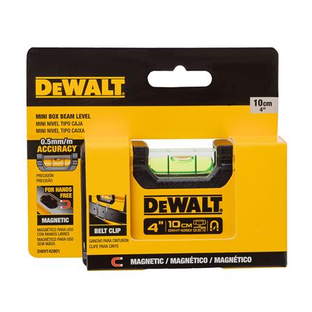 ระดับน้ำ แบบมีแม่เหล็ก DEWALT DWHT42801 BOX BEAM 4 นิ้ว_5