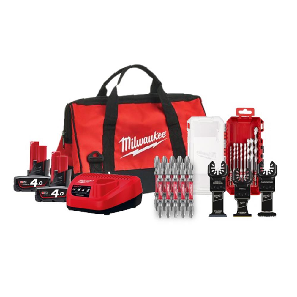 ชุดเครื่องมืออเนกประสงค์ (เฉพาะตัวเครื่อง) MILWAUKEE M12 FPP2U2-402B 12 โวลต์