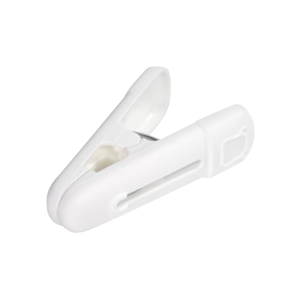 กิ๊บหนีบผ้า PLIM H-F731 สีขาว (แพ็ก 20 ชิ้น)