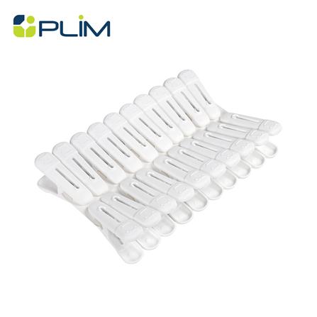 กิ๊บหนีบผ้า PLIM H-F731 สีขาว (แพ็ก 20 ชิ้น)_0
