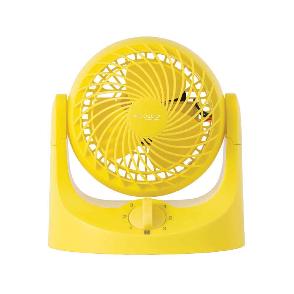 พัดลมพกพา 4 นิ้ว IRIS OHYAMA TAF-HE10 สีเหลือง