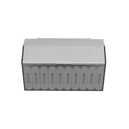 กิ๊บหนีบผ้า พร้อมกล่องใส่ PLIM สีขาว/เทา (แพ็ก 30 ชิ้น)_1