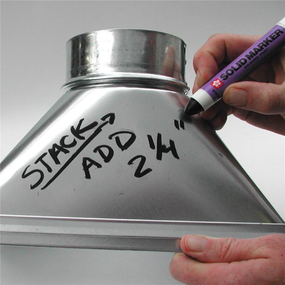 ปากกามาร์กเกอร์ SAKURA SOLID MARKER 13 มม. สีดำ