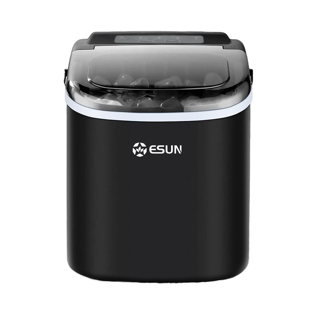 เครื่องทำน้ำแข็งอัตโนมัติ ESUN EIM-17B 1.2 ลิตร สีดำ