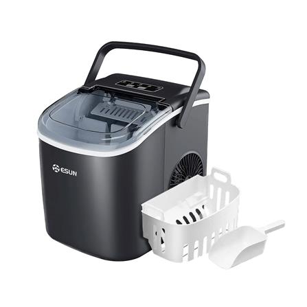 เครื่องทำน้ำแข็งอัตโนมัติ ESUN EIM-17B 1.2 ลิตร สีดำ_4