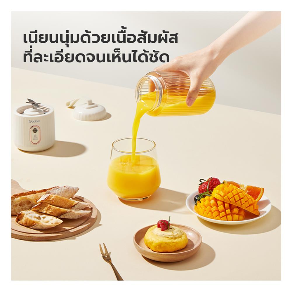 เครื่องปั่นน้ำผลไม้ GAABOR FP03T-WH01A