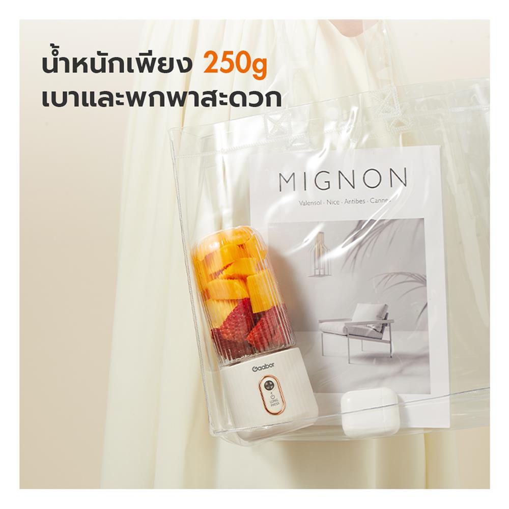 เครื่องปั่นน้ำผลไม้ GAABOR FP03T-WH01A