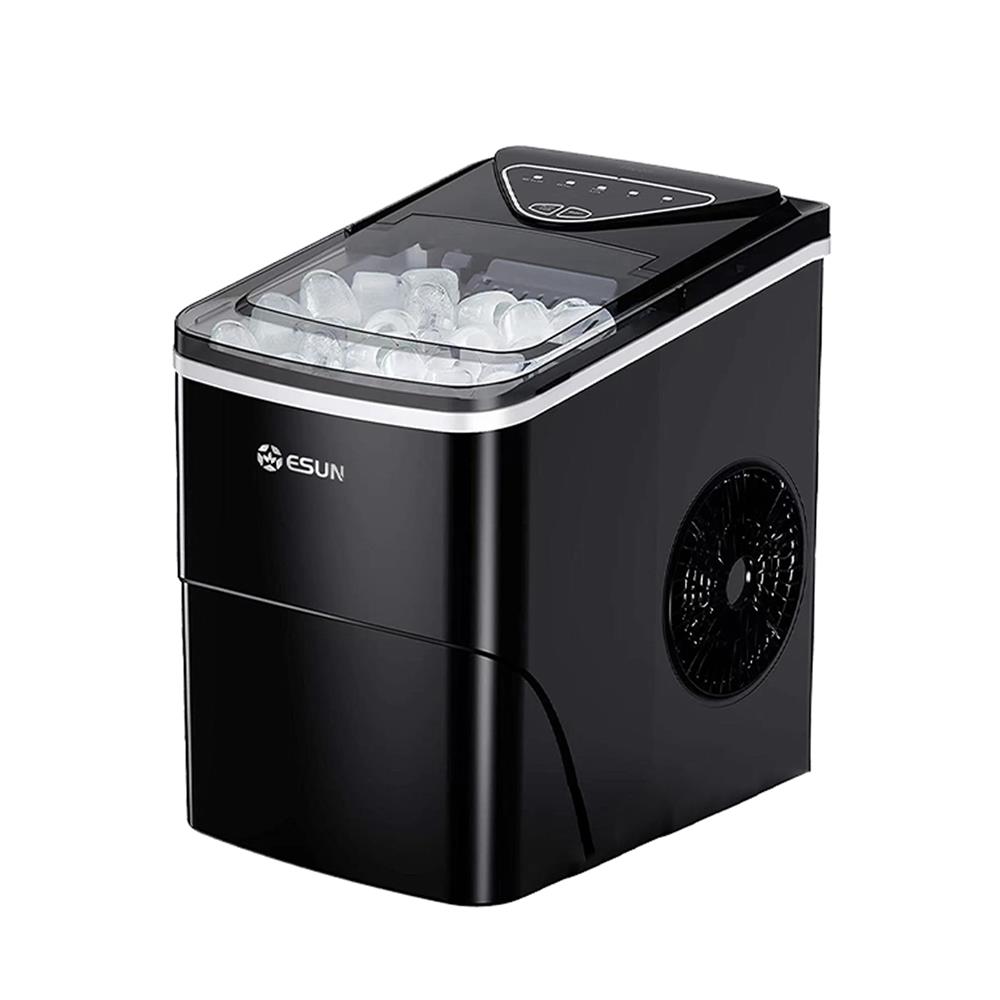 เครื่องทำน้ำแข็งอัตโนมัติ ESUN EIM-15B 2 ลิตร สีดำ