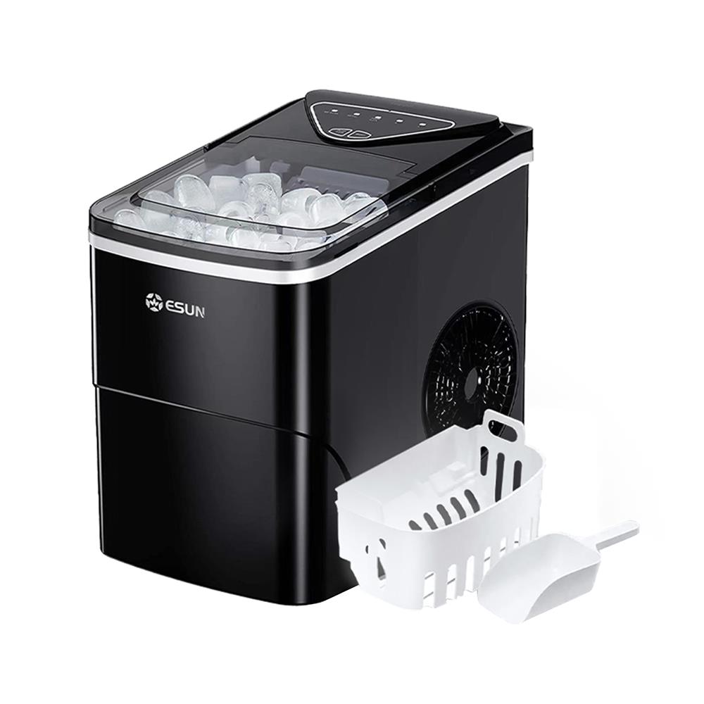 เครื่องทำน้ำแข็งอัตโนมัติ ESUN EIM-15B 2 ลิตร สีดำ