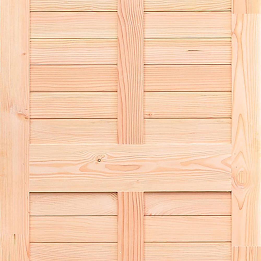 ประตูไม้สน ไม่เจาะลูกบิด D2D Super Ezero G 80X200 ซม. สีธรรมชาติ