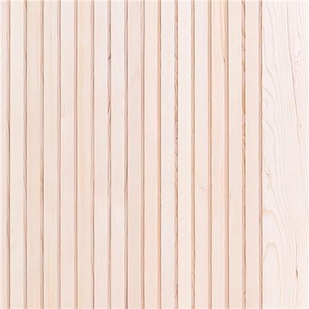 ประตูไม้เฮมล็อกเฟอร์ D2D ECO PINE-064 80X200 ซม. สีธรรมชาติ ไม่เจาะลูกบิด_1