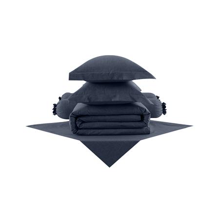 ชุดผ้าปูที่นอน 6 ฟุต 6 ชิ้น LOTUS ATTITUDE ELEMENTS สี INDIGO_2