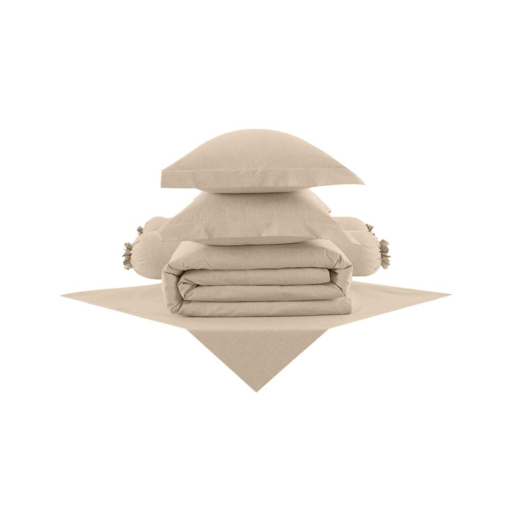 ชุดผ้าปูที่นอน 6 ฟุต 6 ชิ้น LOTUS ATTITUDE ELEMENTS สี MALT