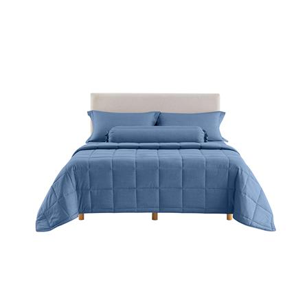 ชุดผ้าปูที่นอน 6 ฟุต 6 ชิ้น LOTUS ATTITUDE ELEMENTS สี BLUE MOON_1