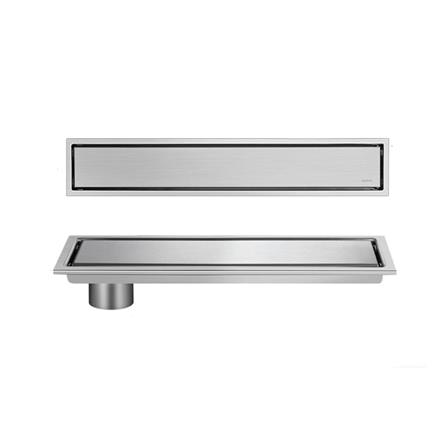 รางน้ำทิ้ง CASSA CL0098 40 ซม. สีเงิน_0