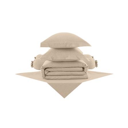 ชุดผ้าปูที่นอน 5 ฟุต 6 ชิ้น LOTUS ATTITUDE ELEMENTS สี MALT_2