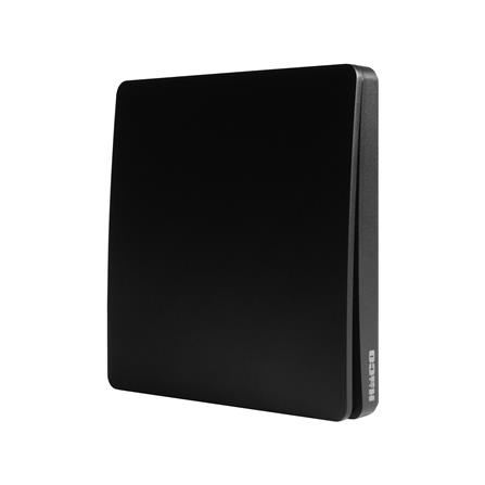 สวิตช์ไร้สาย 1 ช่อง IOT HACO HWS-1P/B สีดำ_1