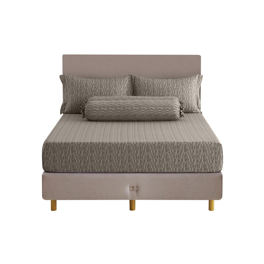 ชุดผ้าปูที่นอน 5 ฟุต 5 ชิ้น ELLE PARIS SIMPLICITE PALMIER(S24)