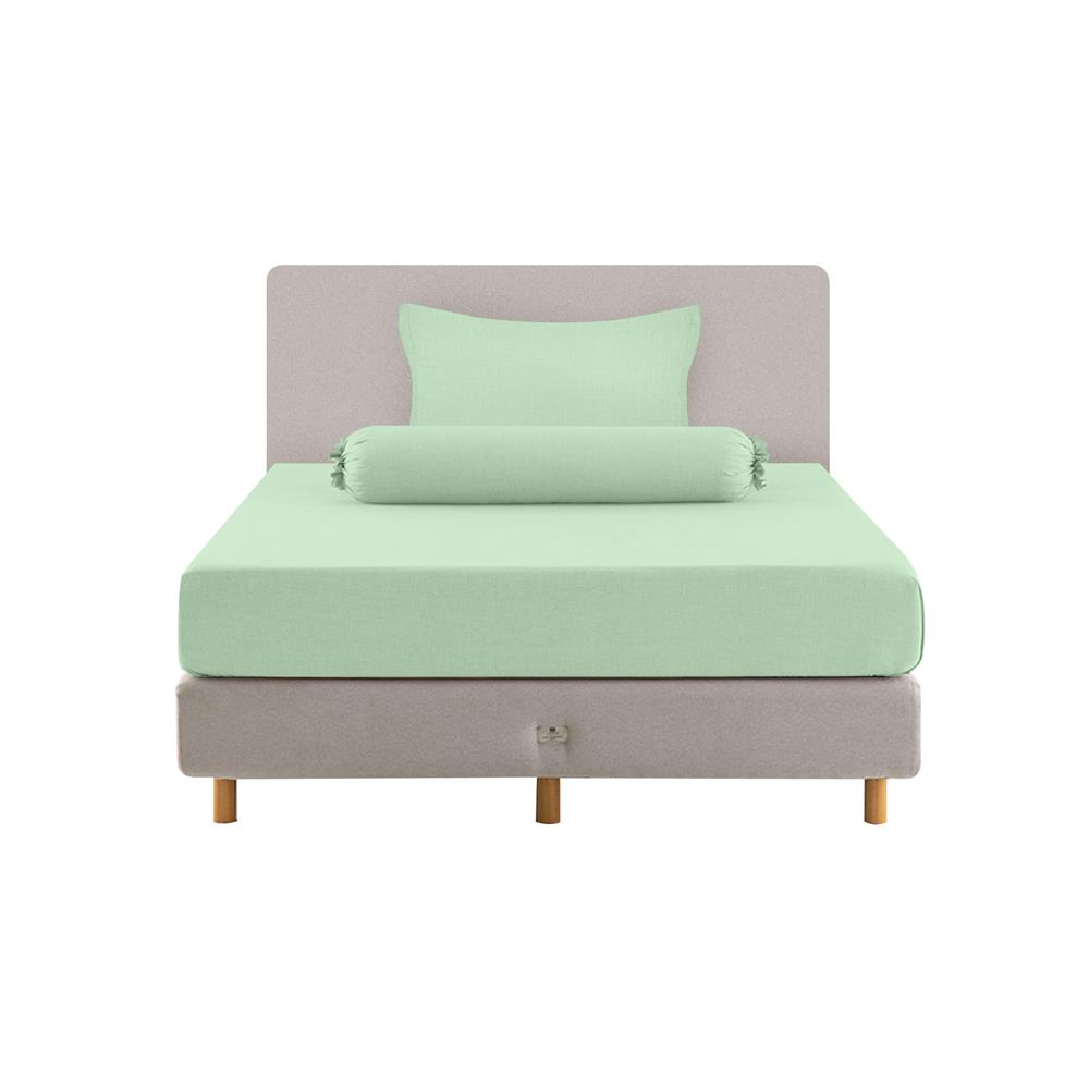 ชุดผ้าปูที่นอน 3.5 ฟุต 3 ชิ้น LOTUS ATTITUDE ELEMENTS สี JADE