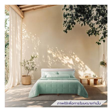 ชุดผ้าปูที่นอน 3.5 ฟุต 3 ชิ้น LOTUS ATTITUDE ELEMENTS สี JADE_0