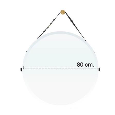 กระจกสำหรับตกแต่ง SB FURNITURE MICHALA 19122211 80 ซม. สี ESPRESSO_4