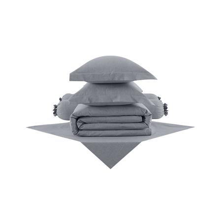 ชุดผ้าปูที่นอน 5 ฟุต 6 ชิ้น LOTUS ATTITUDE ELEMENTS สี GRANITE_2